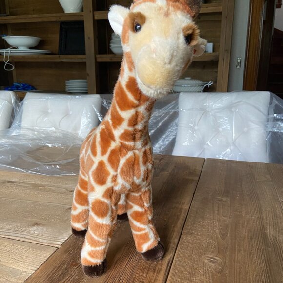 Plush Giraffe, Geoffrey Giraffe, Stuffed Animal Giraffe - Picture 3 of 7